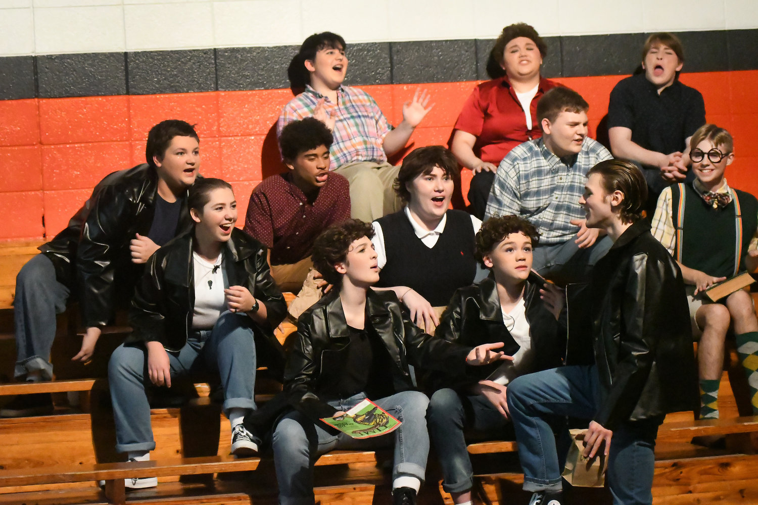 Owensville High School’s Drama Department held dress rehearsal Monday for their scheduled three shows this week of “Grease.”